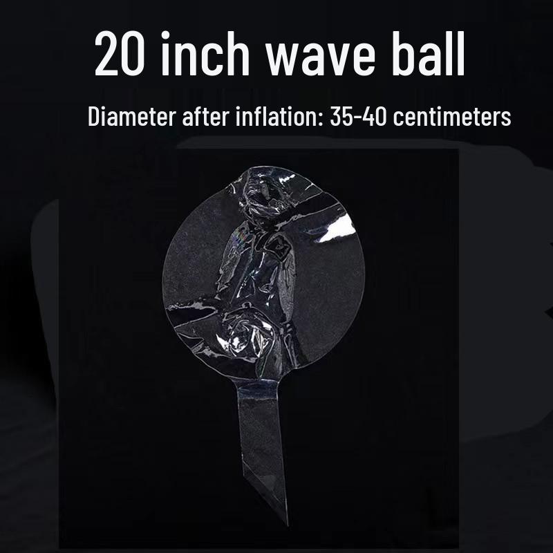 Influencer Bobo Balloon No-Stretch Bouquet - Transparent Wedding & Birthday Decoration