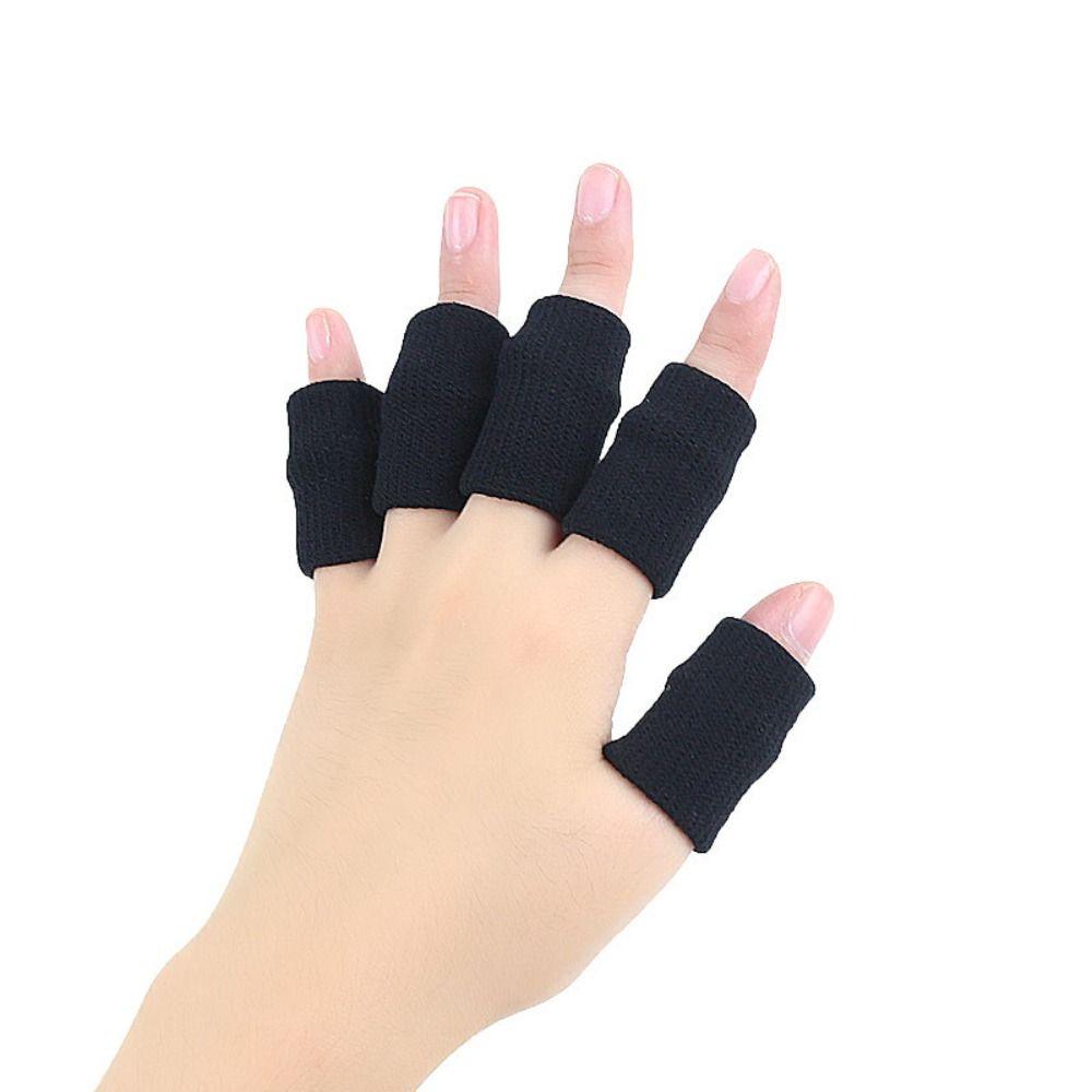 10pcs/set Hand Protector Golf Finger Sleeves Non Slip Finger Tubes for Basketball Baseball
