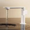 Basin Faucet Bathroom Single Lever Hot and Cold Copper White Gray Single Handle Unique Design Sink Mixer