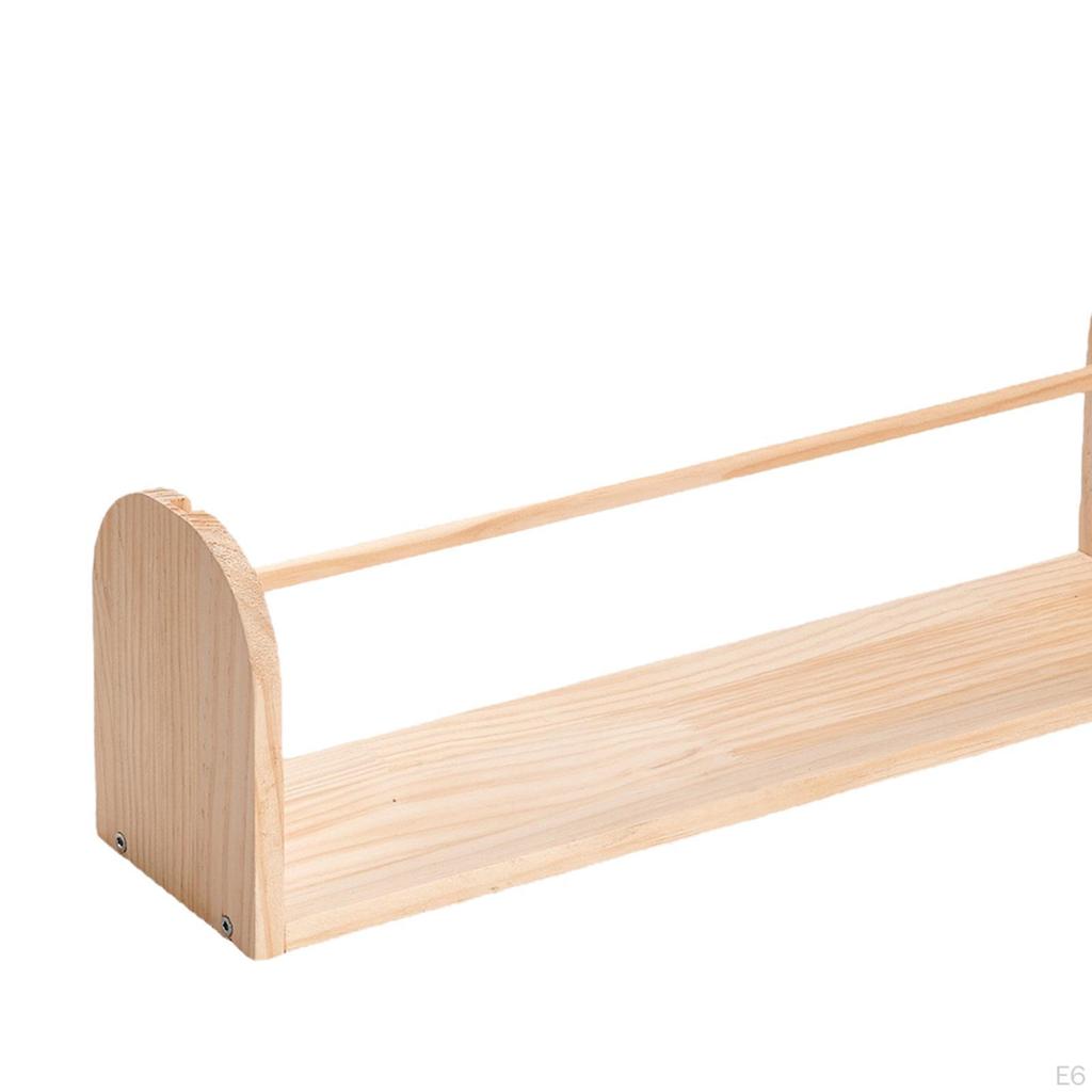 Häkelgarnhalter Tragbares Häkelzubehör, Organizer, Stabil, Einzeln Drehende Aufbewahrung Holz