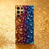 Gradual Crystal Simplicity High-end Electroplating Glass PhoneCase for Samsung Galaxy S26 S25 S24 S23 S22 S21 FE Ultra Plus