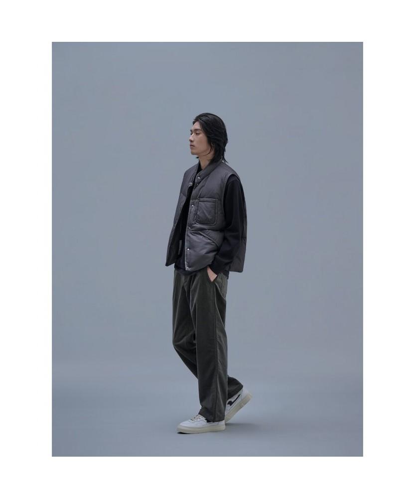 SHIFT.G Wide Fit Corduroy Pants Ash
