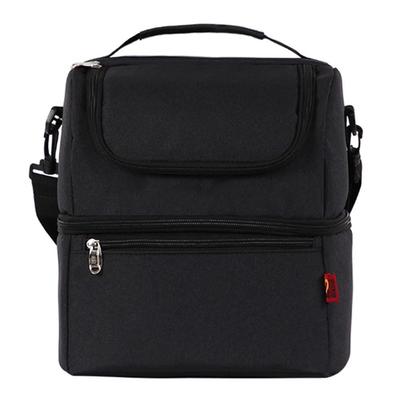 Golf Round Bag Cooler Bag Large Capacity EVA Insulated Bag Black F Insulated, Water-repellent, Double-layered