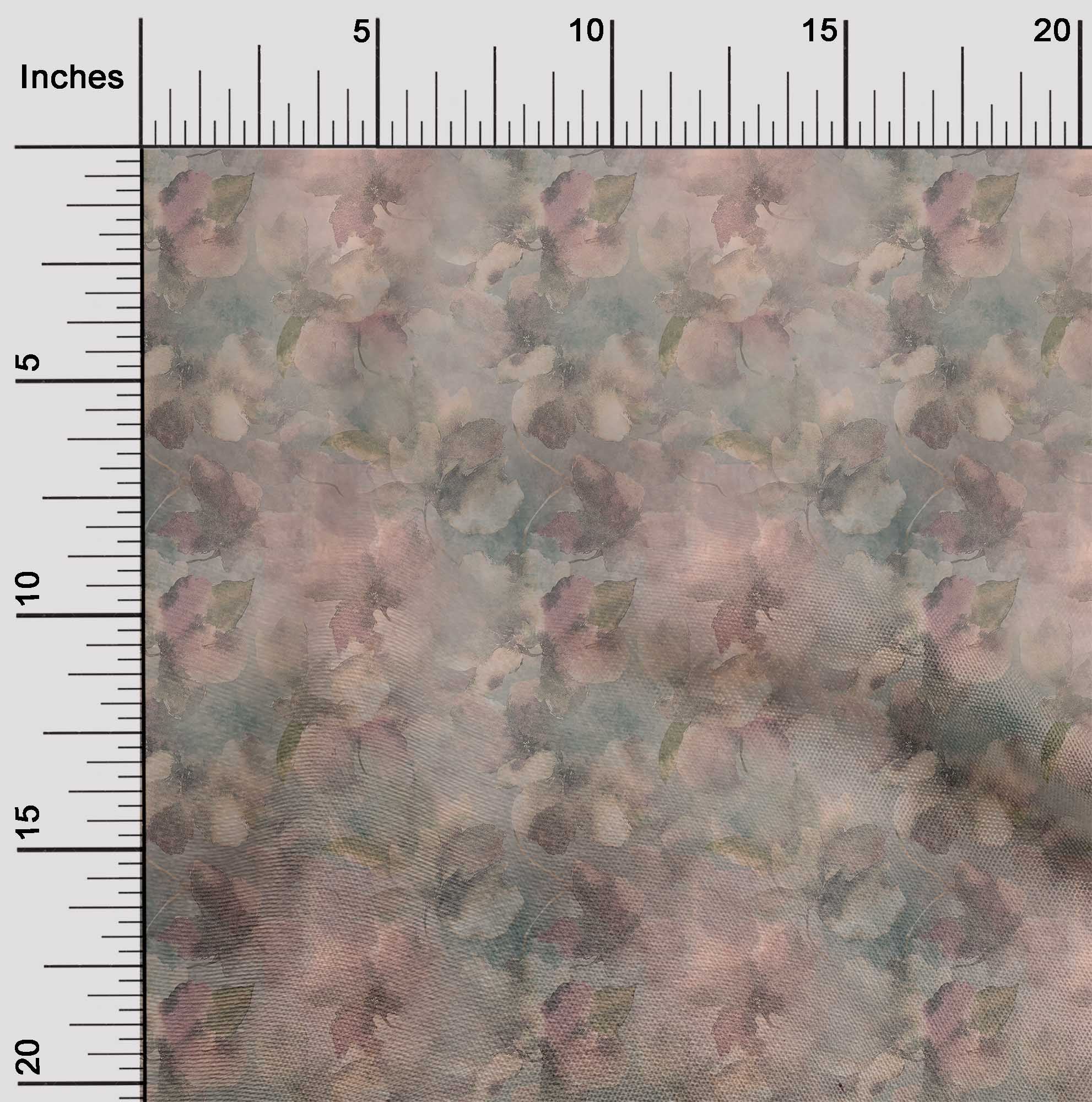 

OneOone Cotton Flex Dusty Rose Fabric Flower Diy Clothing Quilting Тканина Тканина з принтом на двір 40 дюймів 42 Inch Wide - Viscose Chiffon персиковий