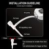 20pcs Aquarium Accessories, Aquarium Oxygen Pump Control Valve with Automatic Water Refill & Flow Regulation, Hose Connector