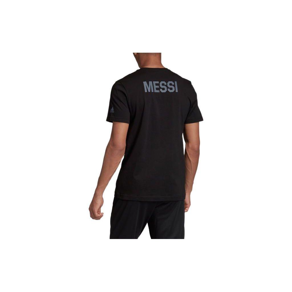 adidas Messi Soccer Jerseys Men's Black Moderate Straight Fit GL1988