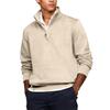 Men's  Leisure  Sports  Half  Zipper  Long  Sleeves  Hoodie
