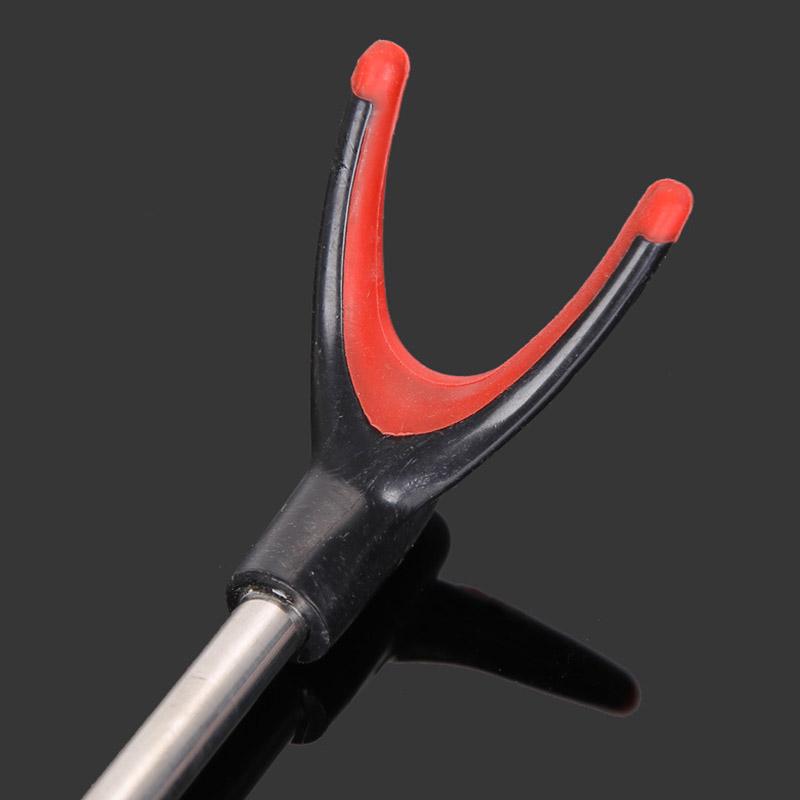 Stainless Steel Fishing Rods Support V Shape Head Adjustable Anti-Slip Stable Strong Fishing Rod Bracket For Fishing Tool