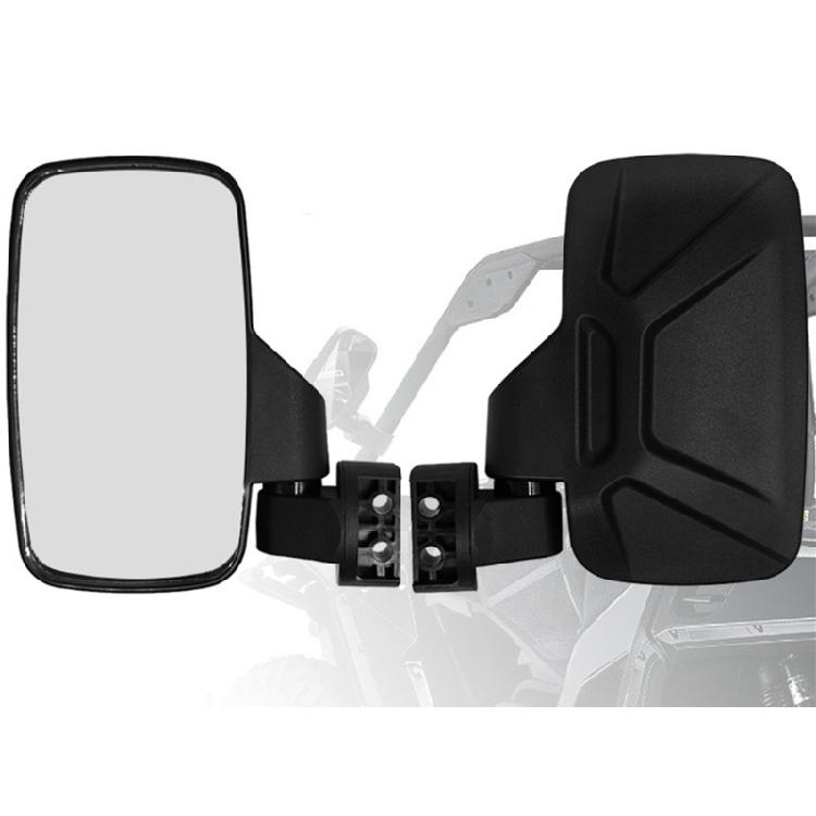 Car Side Mirrors Shatter Proof Designs Side Mirrors Pair Heavy Duty Side Mirrors with Adjustable Clamp Car Spare Part