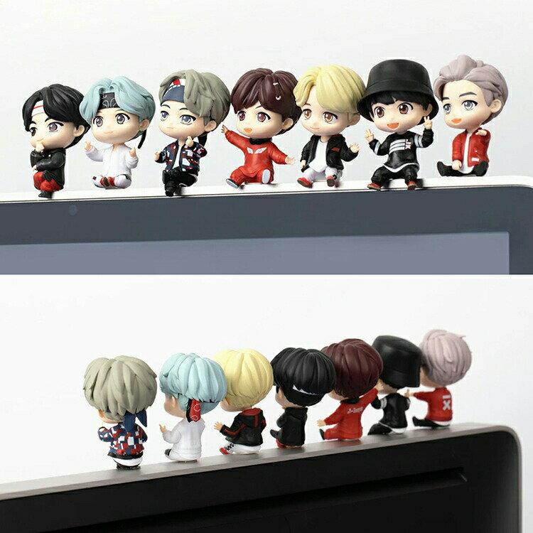 BTS Пуленепробиваемые Парни-Скауты TINYTAN Фигурка/Мини-фигурка на монитор Официальный мерч