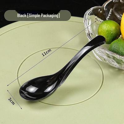Disposable Black Commercial Spoons