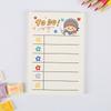 Sticky Notes Sticky Notes Bjørnemønster Søt frukt Enkle skrivesaker Gaver til studenter
