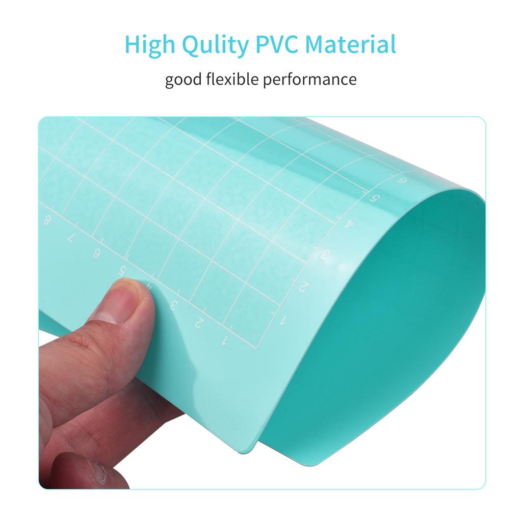4 PEZZI Tappetino da Taglio di Ricambio 4.5*6.5 Pollici Adesivo Antiscivolo con Griglia Compatibile con Silhouette Cameo