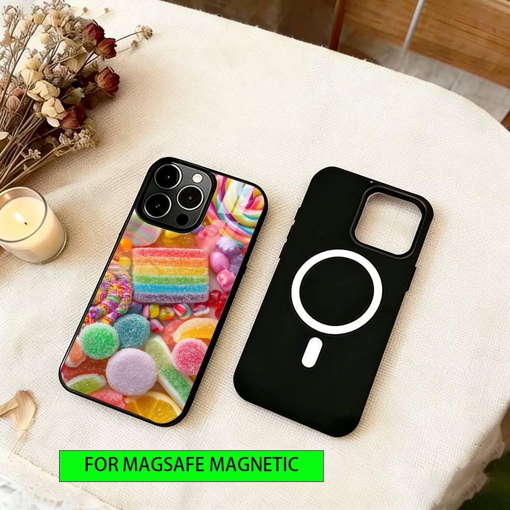 Many Forms of Sugar  Phone Case For iPhone17,16,15,14,13,12,11 Plus,Pro Magnetic For Magsafe Wireless Charging