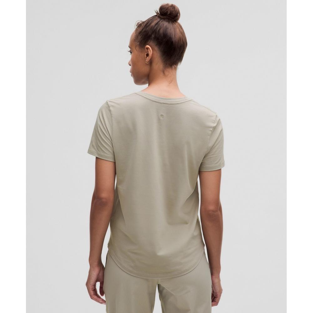 Lululemon LoVe V Neck T shirT riVersTone