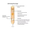 1 Set Diy Drawing Pens Pcl Low-Temperature 3D Printing Pen With 236Inch Filament Usb Charging Christmas Gift For Beginners