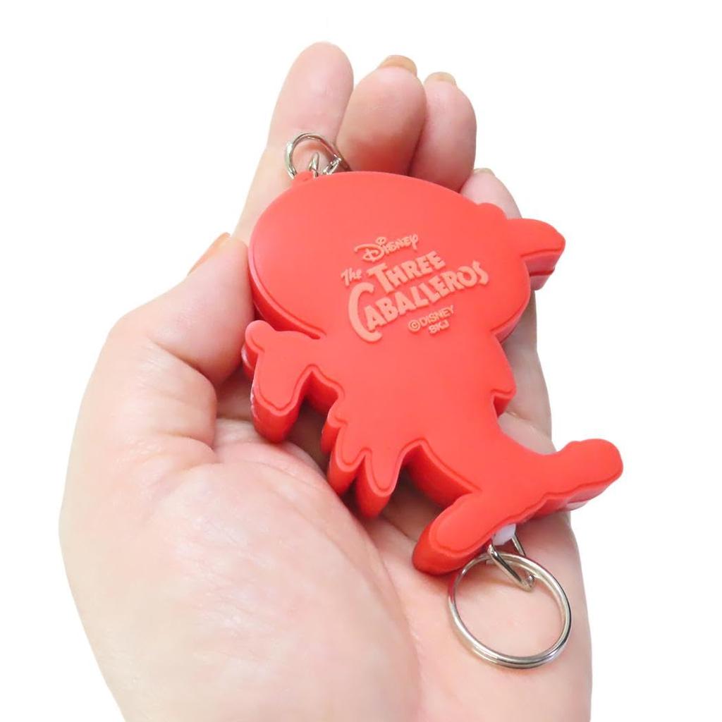 SK Japan Disney Panchito Rubber Retractable Keychain 16540