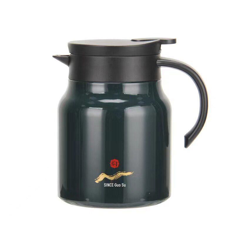 

316 Stainless Steel Large Capacity Insulated Teapot with Tea Brewing Filter and Thermos Chamber for Coffee and Tea.