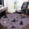 1pc Witchcraft Fantasy Office Round Area Rug, Indoor Mat Suitable For Office, Under Office Chairs Bedroom Living Room Home Decor, Room Deco