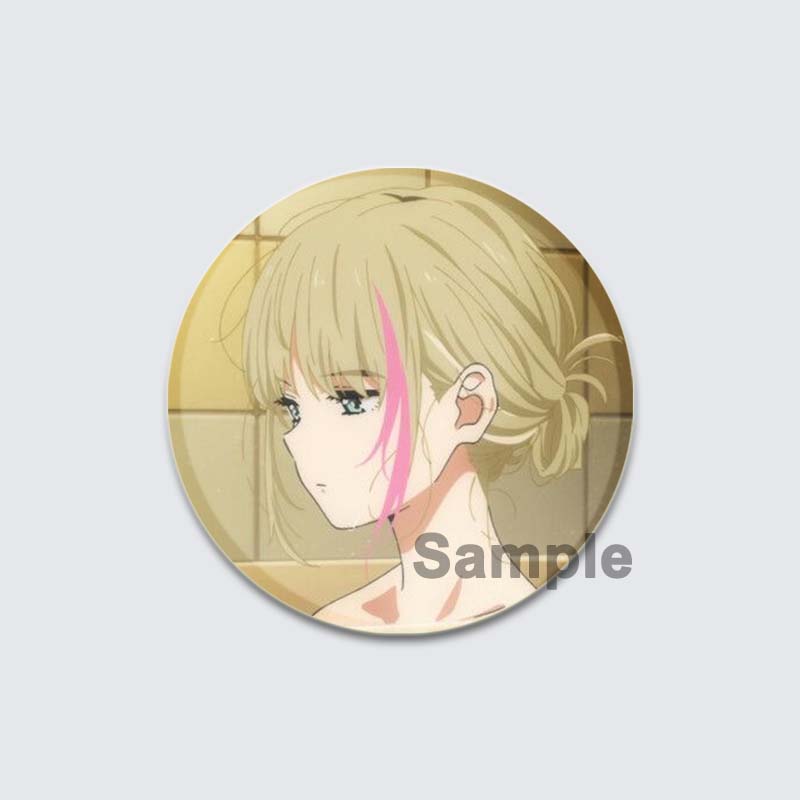 32/44/58mm Anime Wonder Egg Priority Brooch Cute Cartoon Girl Icon Badge Backpack Shirt Lapel Pin Creative Handmade Jewelry Accessorie Gift