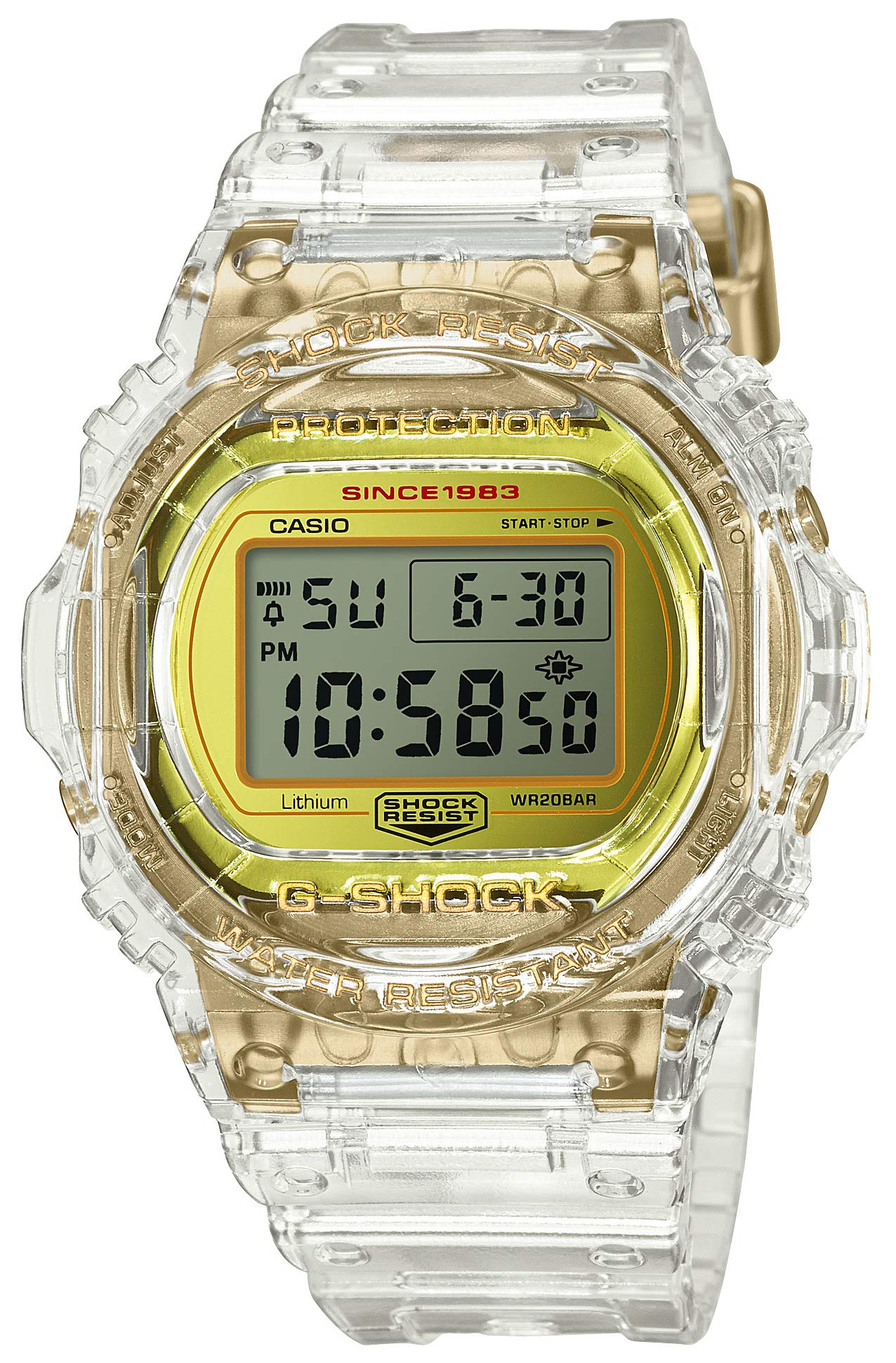 

Чоловічий годинник GLACIER GOLD Clear [Casio] G-Shock DW-5735E-7JR
