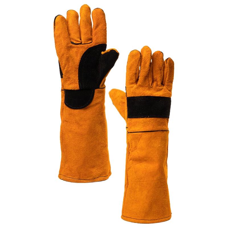 Cowhide Anti-Bite Training Gloves