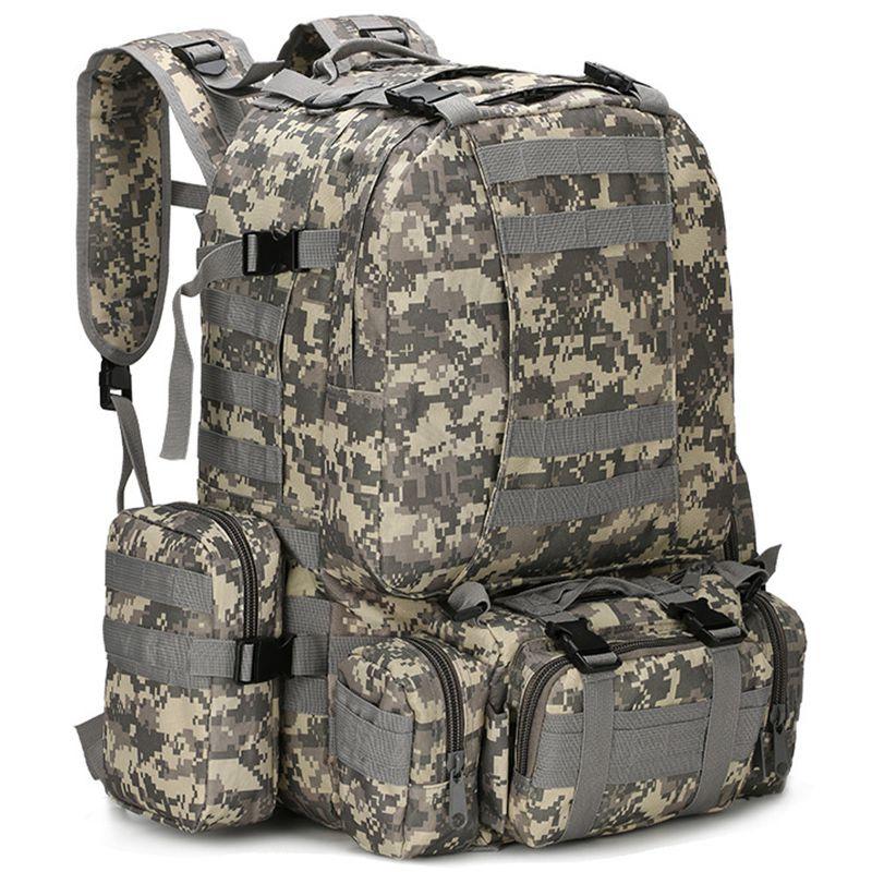 Military Outdoor 65l Tactical Sportbag Camping Hiking Trekking Rucksack Backpack