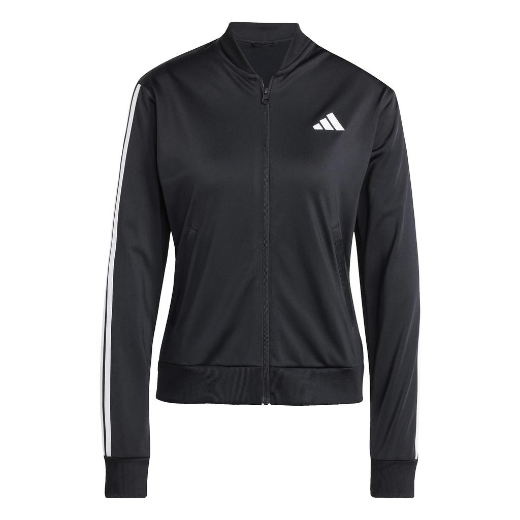 Adidas Essentials Tracksuit KWS03 Black 3-Stripes Women's (JD5434)