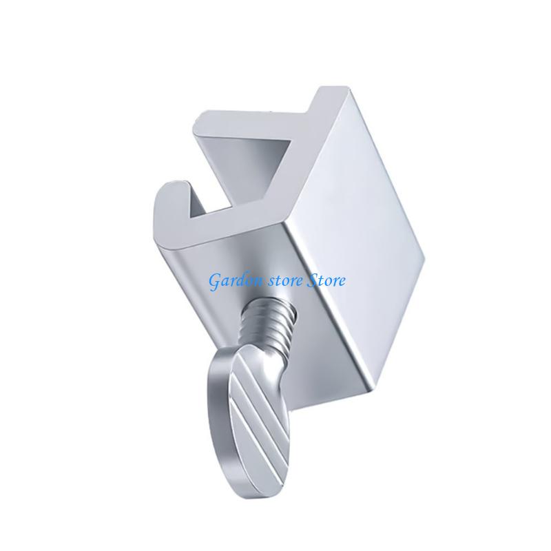 B0KB 4 Piece No Drill Aluminum Window Security Lock Ventilation Control for Horizontal Sliding Frame Door Window Limiter
