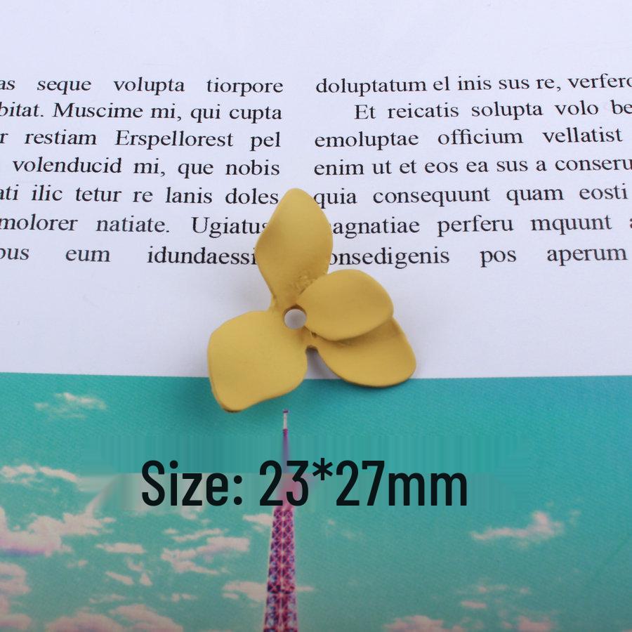 

Spray-Painted Alloy Windmill Flower Pendants for DIY Jewelry