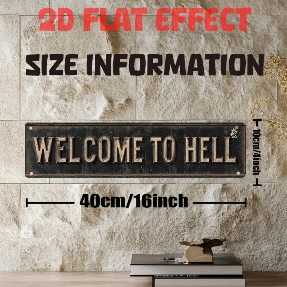 Customizable Torture Chamber 2D Flat Metal Plaque 4x16 Inch Blood Splatter Wall Art for Indoor and Outdoor Use