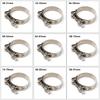 Stainless Steel Strengthens The Clamp Hose Clamp Circular Air Water Pipe Fuel Hose Clips Of Water Pipe Fasteners Clamps 20 Sizes
