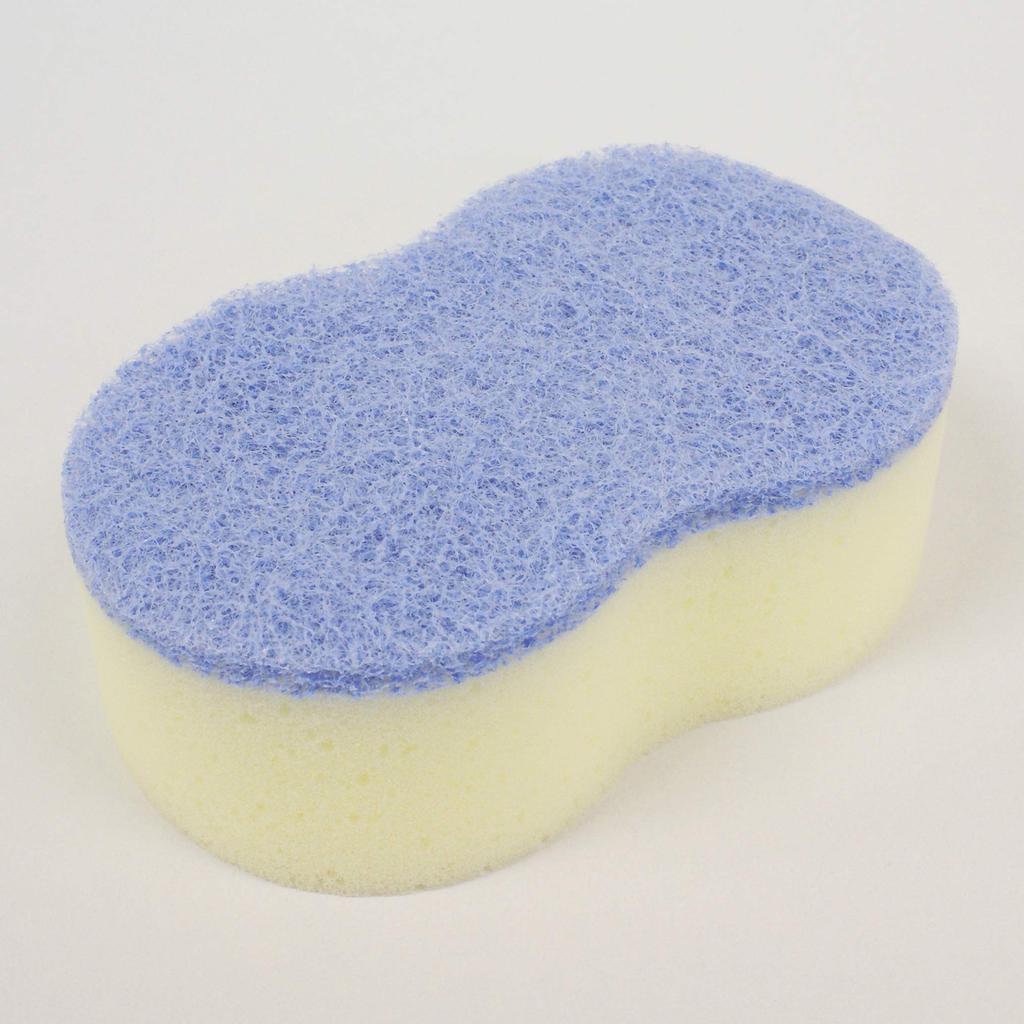 Esponja corporal Towa PT - Esponja de salud azul - Accesorio exfoliante para baño