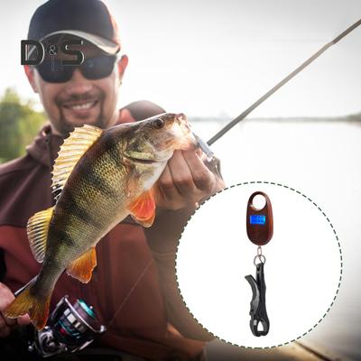 Mini Pinza per Pesci con Bilancia Elettronica 25Kg Pinza per Labbra Bocca con Bilancia Digitale Pinza di Controllo Pesci Pinza Catcher Pinze Accessori da Pesca