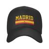 Hala Madrid Spain Hats Summer Sun Baseball Cap Breathable Adjustable Unisex Women Unisex Dad For Fans Gift