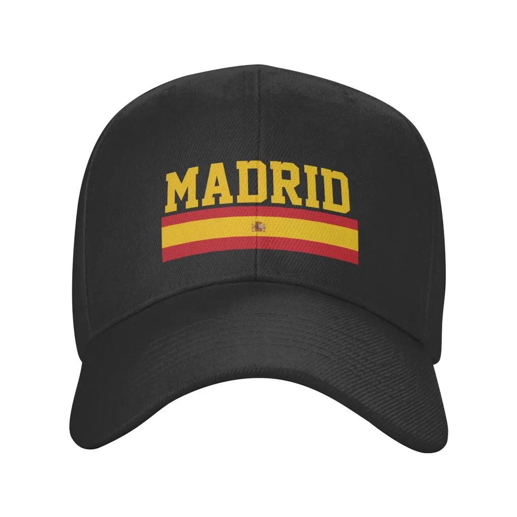 Hala Madrid Spain Hats Summer Sun Baseball Cap Breathable Adjustable Unisex Women Unisex Dad For Fans Gift