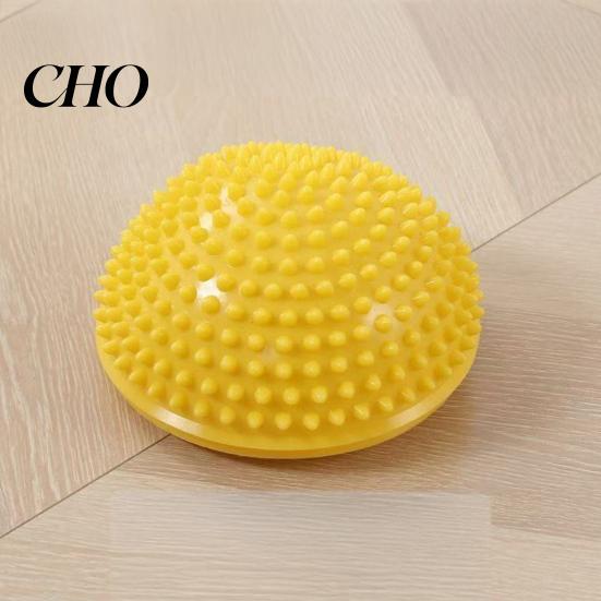 Sensory Development Toy Balance Ball Anti-Slip Thickened Base Hemispheric Massage Design Colorful Non-turning Trainer Preschool Activity Family