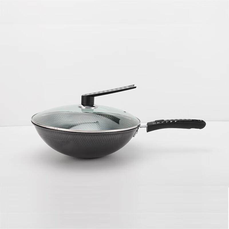 DStt Air Suspension Lightweight Non-Stick Wok