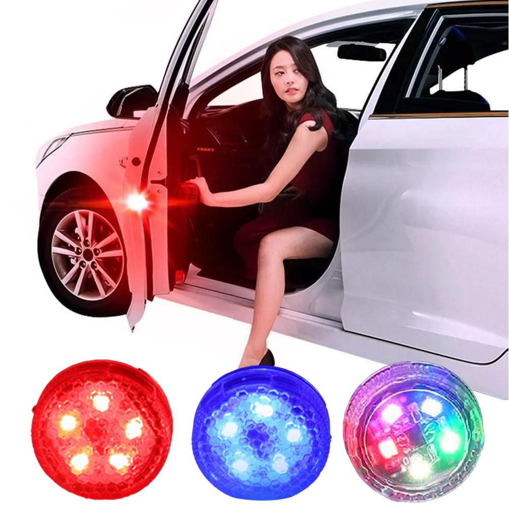 Universal LED Auto Türöffnungs-Sicherheitswarnung Antikollisions-Magnetische Blinklichter Alarmsensor Parkleuchten Stro E5W5