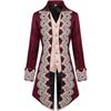 Men's Steampunk Gothic Victorian Lace Long Frock Coat (2024 Update)