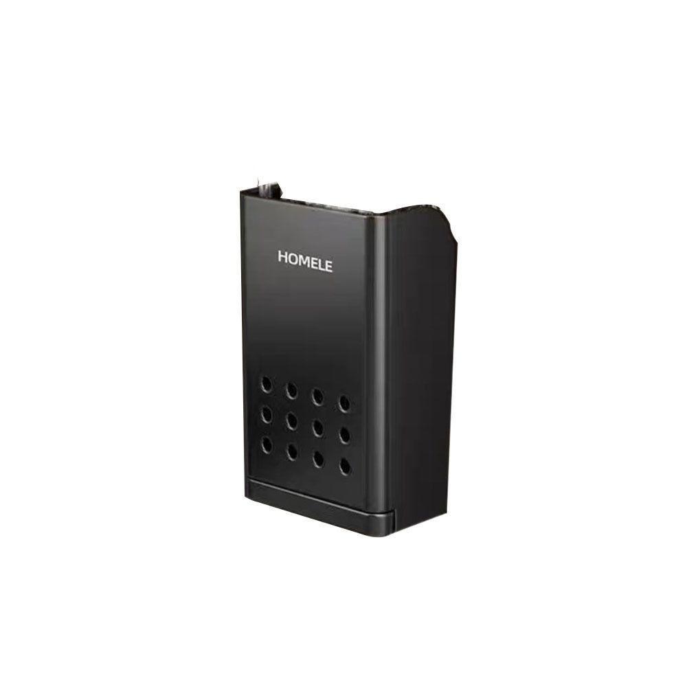 

Самоклеящийся тубус для палочек для еды, экономящий место ящик для хранения посуды, новая подставка для палочек для еды Black Single Cup