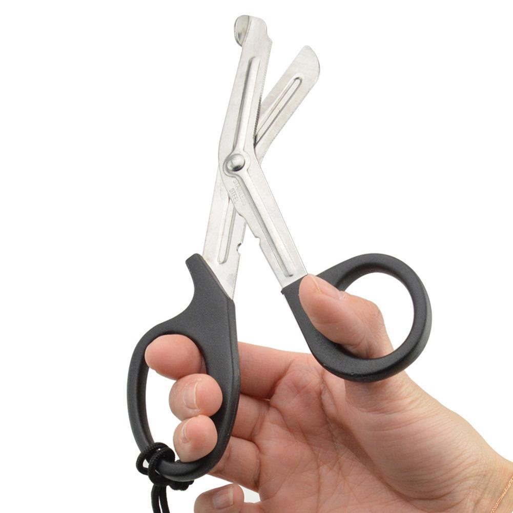 Diving Scissors Outdoor Gauze Household Portable Stainless Steel Scissors #11248