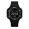 Electronic Watch, Round Dial, Calendar Week Luminous Light Alarm Clock