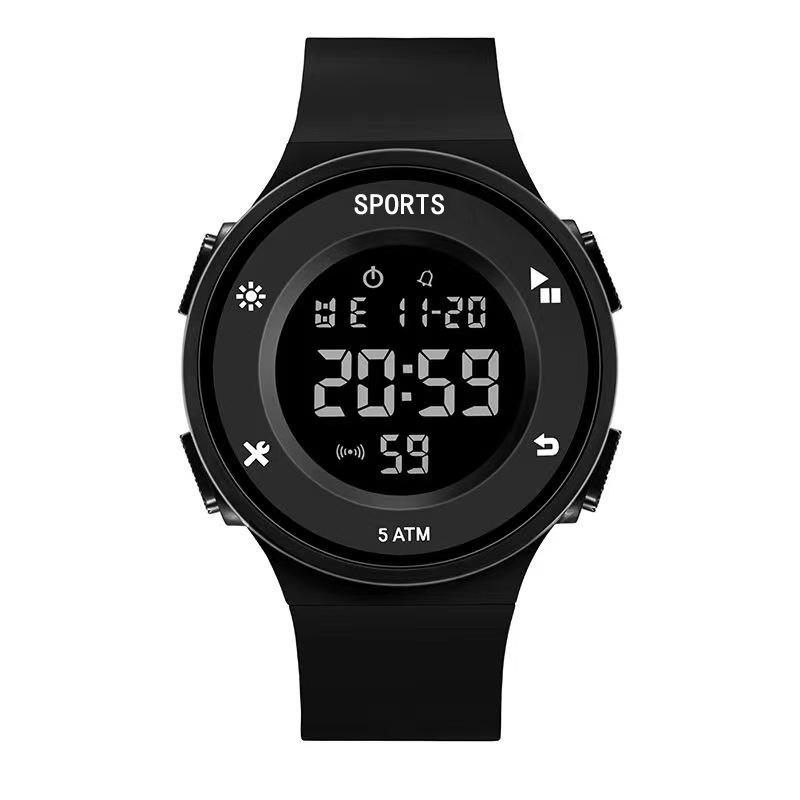 

Мужские часы LED Цифровые Мужские Спортивные Часы Люминесцентные Защита от Брызг Будильник Многофункциональные Военные Электронные Наручные Часы