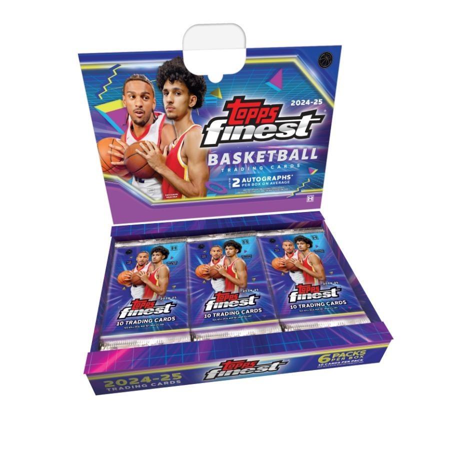 3 Box Set 2024 25 TOPPS FINEST BASKETBALL HOBBY FACTORY SEALED