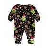 Christmas Prints Family Matching Long Sleeve Tops+Pants Set Family Matching Sets