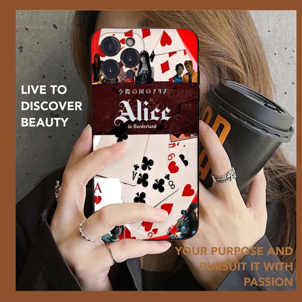 TV Alice In Borderland Movie Phone Case For IPhone 16 15 14 13 12 Mini 11 Pro XS Max X XR SE 6 7 8 Plus Soft Silicone Cover