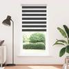 Zebra Roller Blind, Black, Fabric Width 100.9 Cm, Polyester