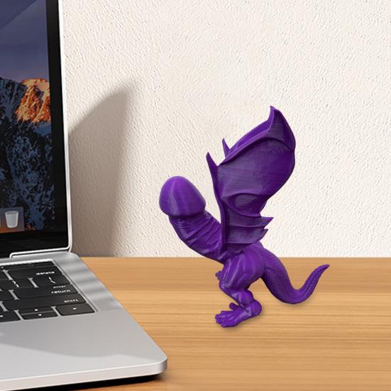 Dick Dinosaur Statue Collectible Penis Dinosaur Figurine Desk Dinosaur Buddy Prank Gag Gift for Bachelor's Party Adults Bedroom Decor