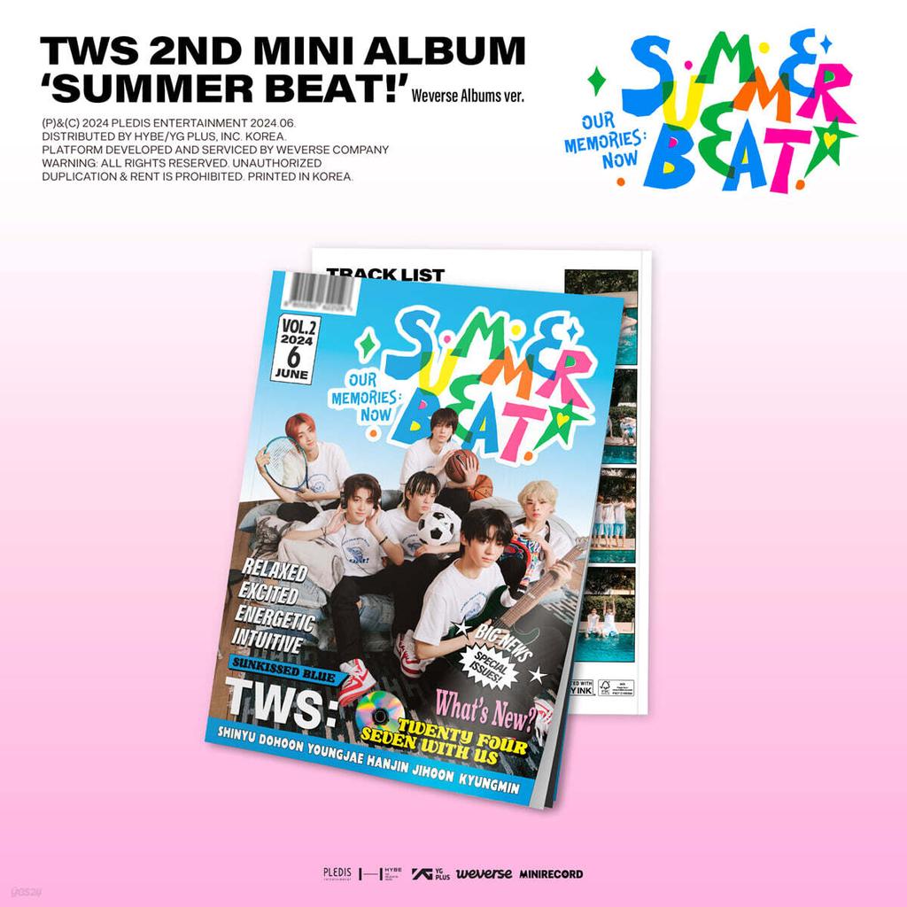 TWS (Tours) - 2nd Mini Album 'SUMMER BEAT!' [Weverse Albums ver.]